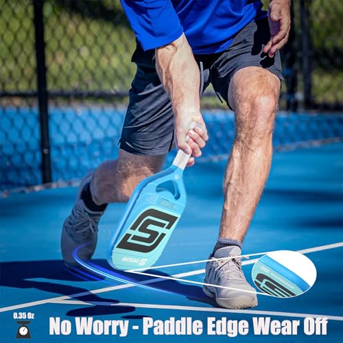 INSUM Pickleball Paddle Edge Guard Tapes Protection Tapes, Pre-Cut V, 20/23/26mm Width Protective Tapes for All Thickness Edges