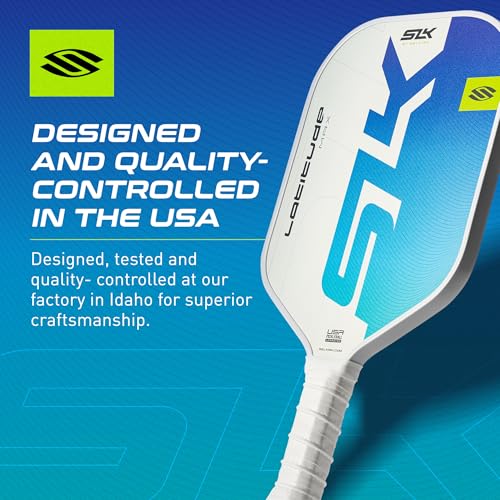 Selkirk Sport SLK Latitude 2.0 13mm Pickleball Paddle | Graphite Face with SpinFlex Surface & SX4 Polymer Core | Lightweight Pickleball Paddles for Men & Women | Control, Spin & Power | Oasis