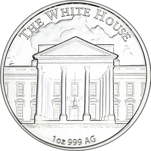 2025 President Trump 47th President 1oz .999 Silver Coin in Air Tite Holder Dollar Uncirculated