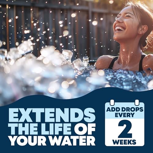 Durabasics 3in1 Cold Plunge Water Treatment – Helps Maintain Clear, Fresh-Looking Water | Cold Plunge Cleaner & Water Stabilizer | 64 -Week Supply | Easy to Use | Ice Bath Water Treatment – 64 oz