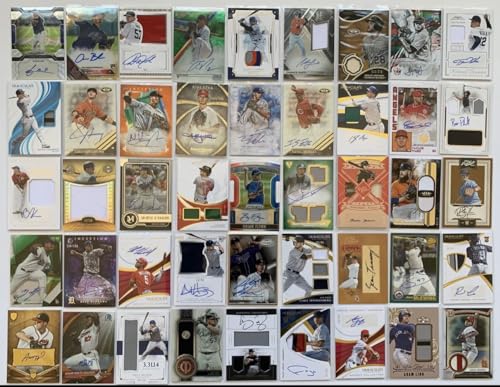 Baseball Sports Card Mystery Pack | Contains 6 Cards | 1x Autograph/Relic | 2X Rookie Cards | 3X Miscellaneous Cards Guaranteed