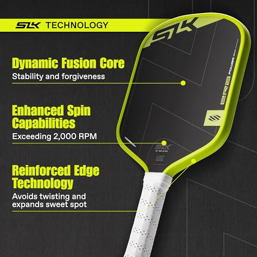 Selkirk Sport SLK ERA Power Pickleball Paddle | Carbon Fiber & Fiberglass Hybrid Face for Power, Spin & Control | Dynamic Fusion Core | Professional Pickleball Paddles | Widebody Volt