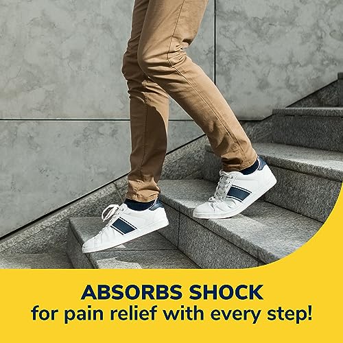 Dr. Scholl's Knee All-Day Pain Relief Orthotics - Insoles for Immediate and All-Day Knee Pain Relief Including Pain from Osteoarthritis and Runner’s Knee, Size 8-14, 1 Pair, Trim to Fit Inserts