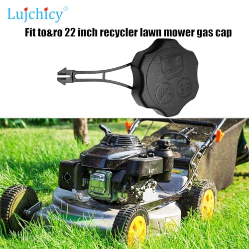 594061 Fuel Tank Cap Compatible with B & S To&ro Crafts&man Lawn Mower Gas Tank Caps Replacement (replaces 84004416, 597414) crafts-man m230 m110 gas cap