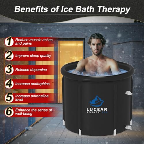 Foldable Steam Sauna with Ice Bath Tub Portable Sauna for Home and Cold Plunge Tub for Athletes Personal Home Spa Large Space Sauna Tent Portable Freestanding Bathtub and Cold Water Therapy