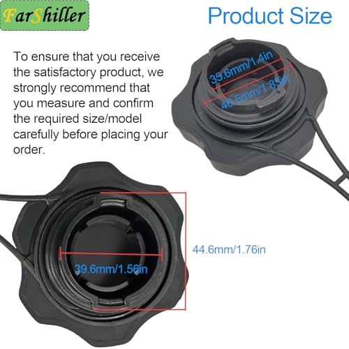594061 Fuel Tank Cap for B&S Toro Craftsman Lawn Mower Gas Tank Caps Replacement