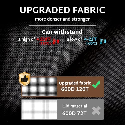 iBirdie Outdoor Waterproof and Weatherproof Hot Tub Cover 85 x 85 inch fit 84 x 84 or 83 x 83 or 82 x 82 or 7 ft x 7 ft Square SPA 600D Heavy Duty Protectors Protective Cover Cap