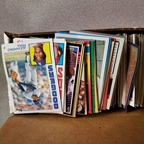 Topps, Upper deck, Donruss, Fleer, Score, Upperdeck 600 Baseball Cards Including Babe Ruth, Unopened Packs, Many Stars, and Hall-of-Famers. Ships in White Box Perfect for Gift Giving.