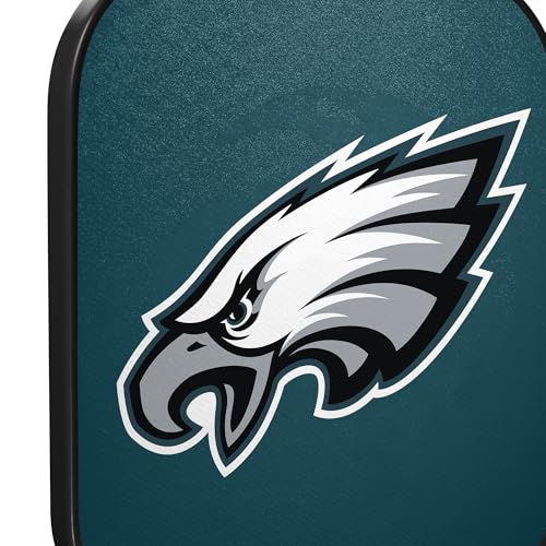 Wilson NFL Collection Fierce Team Pickleball Paddle - Grip Size 2-4 1/4", Philadelphia Eagles