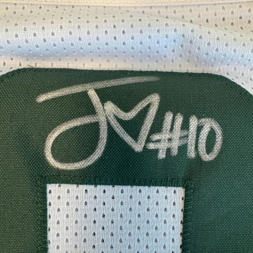 NIKCO SPORTS Jordan Love Autographed Packers Jersey | Beckett Authentication | White Green Bay Signed NFL Autograph Football Collectible Fan Gift Memorabilia with Certificate of Authentication