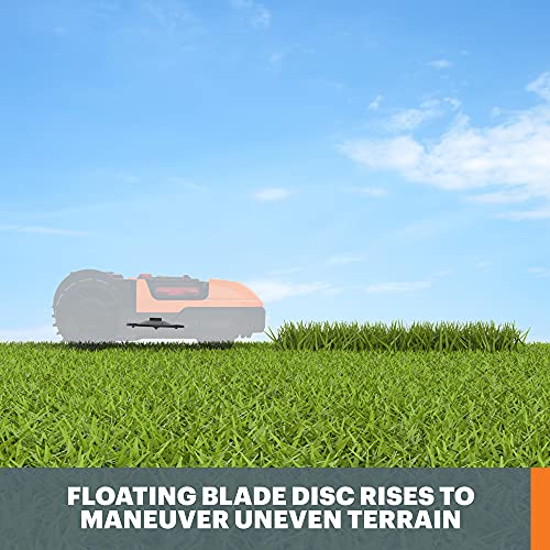 Worx Landroid L 20V 5.0Ah Robotic Lawn Mower 1/2 Acre / 21,780 Sq Ft. Power Share - WR155 (Battery & Charger Included)