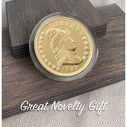 American Coin Treasures 1795 P Small Gold Eagle $5 American Mint State