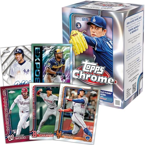 2025 Topps Chrome Baseball - Factory Sealed - Value Box