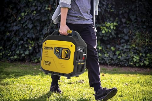 Champion Power Equipment 4000-Watt RV Ready Portable Inverter Generator with Quiet Technology and CO Shield