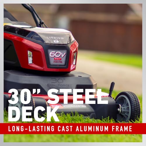 Toro 60V MAX* 30 in. eTimeMaster® Personal Pace® Lawn Mower - Battery/Charger Not Included