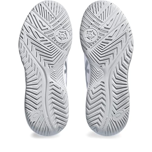 ASICS Women's Gel-Dedicate 8 Tennis Shoes, 9, White/Pure Silver