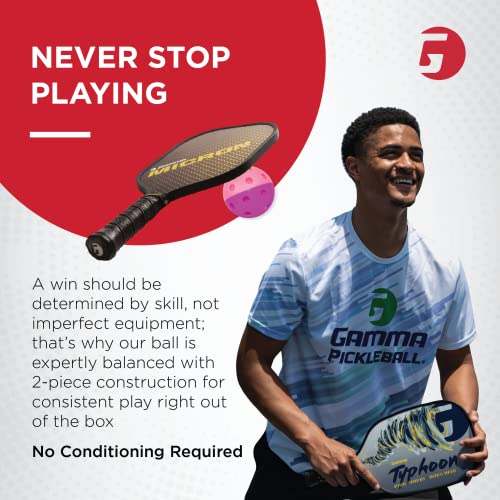 Two Tone Recreation Training Indoor Pickleball 6/Pk