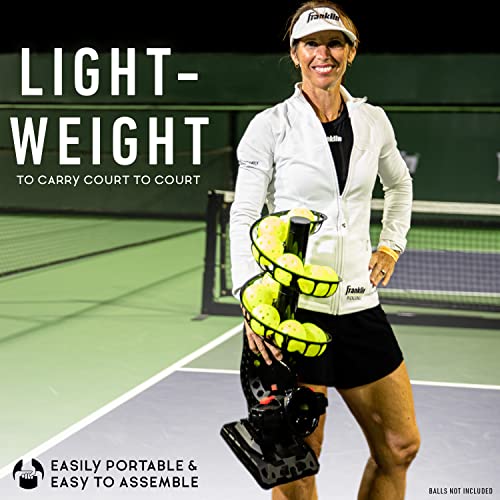 Franklin Sports Automatic Pickleball Launcher Machine - ProShot Pickleball Tosser for Practice + Training - Portable Thrower + Ball Server - Training Equipment + Aid