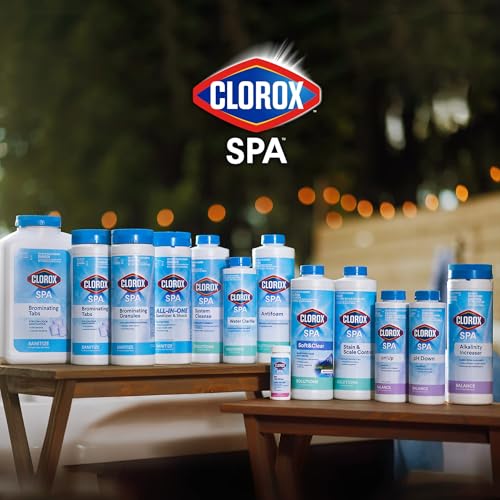 Clorox® Pool&Spa™ Spa Water Clarifier, For Crystal Clear Spa Water, Clears Dull, Hazy or Cloudy Water, 16 Ounce (Pack of 1)