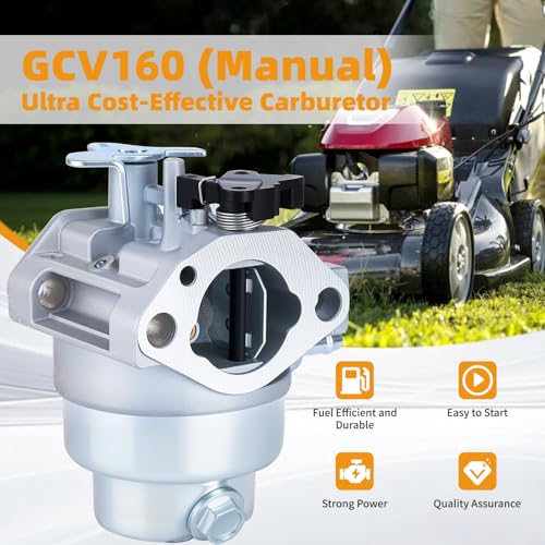 New GCV160 Carburetor carb for Honda HRT216 HRR216 GCV160a HRS216 Engine Replace 16100-Z0L-023- lawn mower carburetor for Honda GCV160