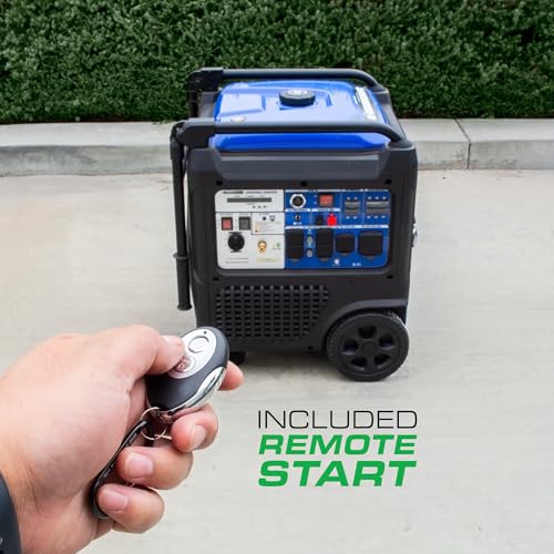 DuroMax XP9500iHT 9,500-Watt Tri Fuel Portable Digital Inverter Generator - Gas, Propane & Natural Gas, Remote Electric Start, Whole Home Power Backup, Transfer Switch Ready, RV & Emergency Ready