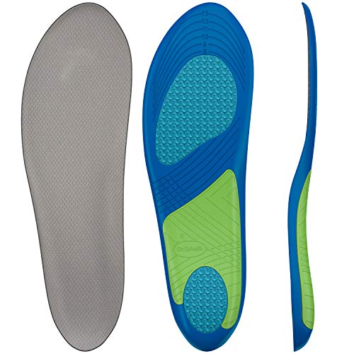 Dr. Scholl’s Sport Insoles (Pack of 2) // Superior Shock Absorption and Arch Support to Reduce Muscle Fatigue and Stress on Lower Body Joints (for Men's 8-14)