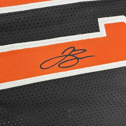 Facsimile Autographed Jalen Brunson New York Black Reprint Laser Auto Basketball Jersey Size Men's XL
