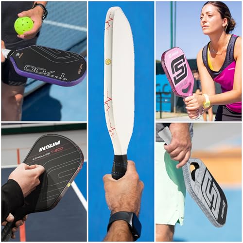 INSUM Pickleball Paddle Edge Guard Tapes Protection Tapes, Pre-Cut V, 20/23/26mm Width Protective Tapes for All Thickness Edges
