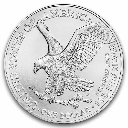 2026 - American Silver Eagle 1 oz Bullion Coin with Certificate of Authenticity $1 Seller Uncirculated