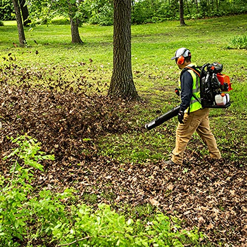 Echo 220 MPH 1110 CFM 79.9 cc Gas 2-Stroke X Series Backpack Blower with Tube-Mounted Throttle PB-9010T