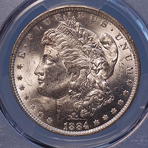 1884 O United States Morgan Silver Dollar $1 MS-62 PCGS