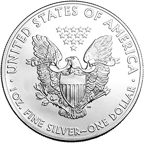 2021 American Silver Eagle .999 Fine Silver with Our Certificate of Authenticity Dollar Uncirculated US Mint