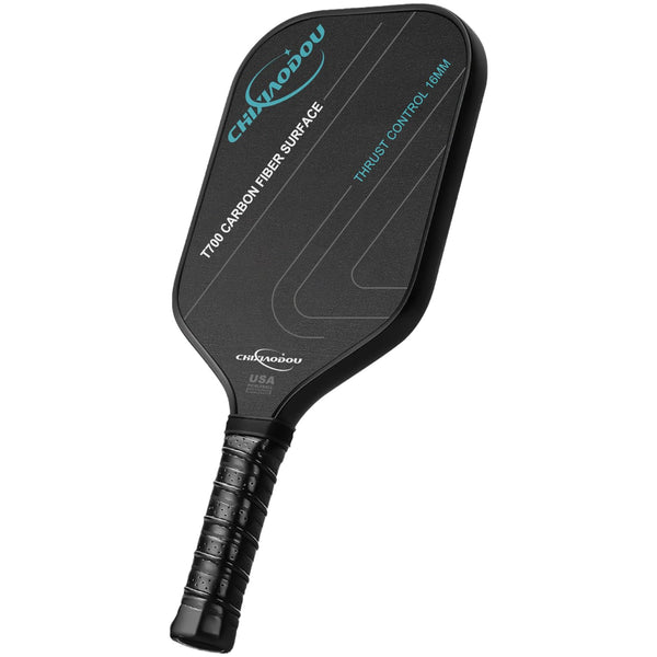 Pickleball Paddles, Multi-Layer T700 Textured Carbon Fiber Pickleball Paddle, 2-Types of Thickenesses, USAPA Approved Carbon Fiber Surface Pickle Ball Paddle, Strong Power, Stability and Spin Surface