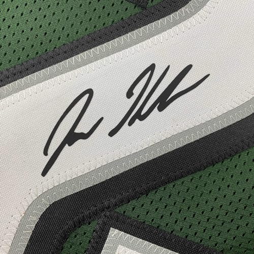 Facsimile Autographed Jason Kelce Philadelphia Green Reprint Laser Auto Football Jersey Size Men's XL