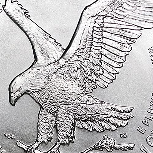 2024-1 oz American Silver Eagle Coin Brilliant Uncirculated with Certificate of Authenticity $1 Seller BU