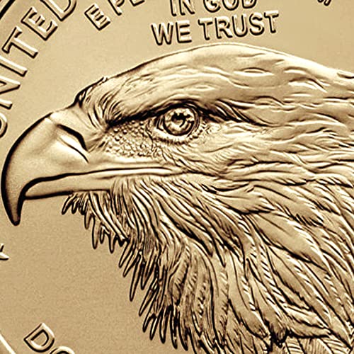 2024 ‎- 1/10 oz American Gold Eagle Coin Brilliant Uncirculated with Original United States Mint Box and a Certificate of Authenticity $5 Seller BU