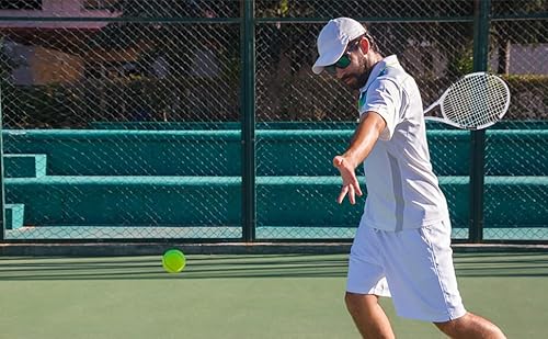 Tennis Rackets 2 Players Recreational for Adult,Lightweight Tennis Racquets for Beginner Student Training,Tennis Racket Set with Carrying Cover Bag,Grip Tapes,Tennis Balls (White/Black -2 Rackets Set)