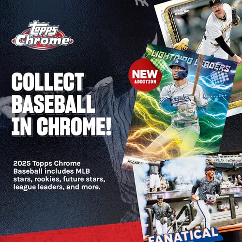 2025 Topps Chrome Baseball - Factory Sealed - Value Box