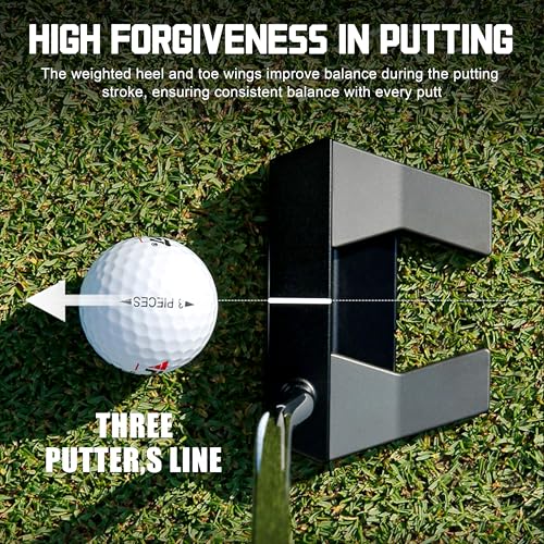 PGM 27 Piece Men's Complete Golf Club Set Right Handed R&A and USGA Certified with Driver Woods Hybrid Irons P S Wedges Putter Headcovers and Stand Bag Black