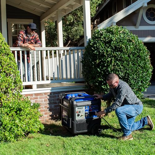 DuroMax XP9500iHT 9,500-Watt Tri Fuel Portable Digital Inverter Generator - Gas, Propane & Natural Gas, Remote Electric Start, Whole Home Power Backup, Transfer Switch Ready, RV & Emergency Ready