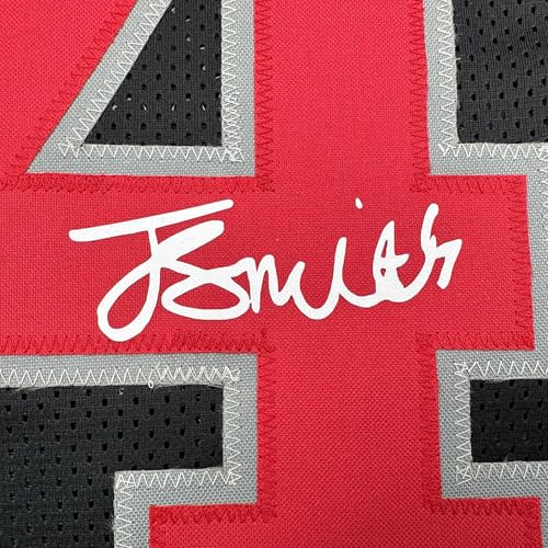 Facsimile Autographed Jeremiah Smith Ohio State Black Reprint Laser Auto College Football Jersey Size Men's XL