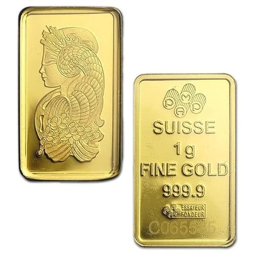 IROLD 1 Gram 24k GOLD Bar .9999 Fine in Assay from Veriscan Au (10 Gram)