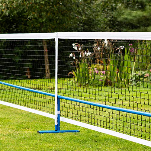Vermont Procourt Pickleball Net & Post - 100% Portable Freestanding Net | 10ft or 22ft Net (IFP Match Regulation) | Tournament Pickleball Net | Heavy Duty Long-Lasting Net (22ft [Full Court])