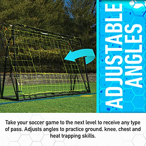 Franklin Sports Adjustable Rebounder, Black, 6' x 4'