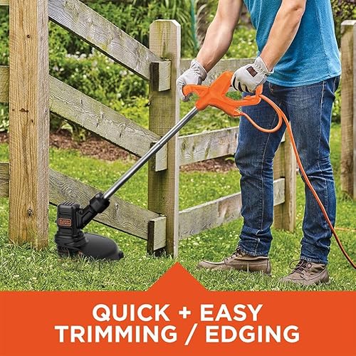 BLACK+DECKER String Trimmer, 13-Inch, 4 Amp (BEST935)