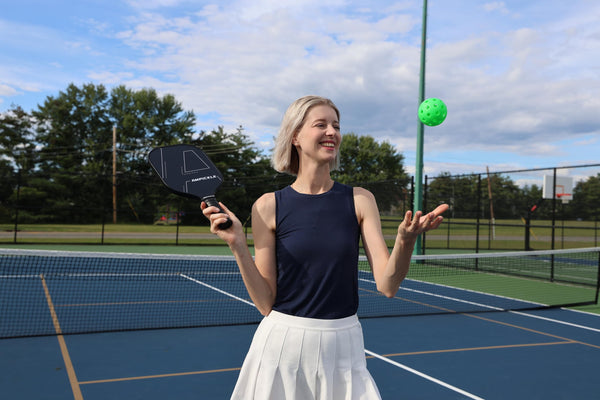 AMPICKLE Pickleball Paddle,Fiberglass Pickleball Paddles Set,Frosted Surface Pickleball Rackets, USAPA Standards，Oversized Sweet Spot Pickle Ball Paddle for Indoor Outdoor