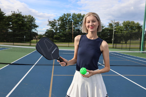 AMPICKLE Pickleball Paddle,Fiberglass Pickleball Paddles Set,Frosted Surface Pickleball Rackets, USAPA Standards，Oversized Sweet Spot Pickle Ball Paddle for Indoor Outdoor