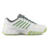 K-Swiss Bigshot Light 3 Womens Tennis Shoe (Whit/Paradise Green/Abyss, 8.5 M US)