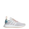 adidas NMD R2 Summer Mens in Crystal White/Grey/Gum, 9.5