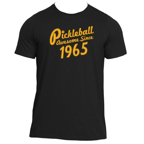 Pickleball "Awesome Since 1965" Performance Pickleball Shirt - Men's [product _type] Pickleball True - Ultra Pickleball - The Pickleball Paddle MegaStore